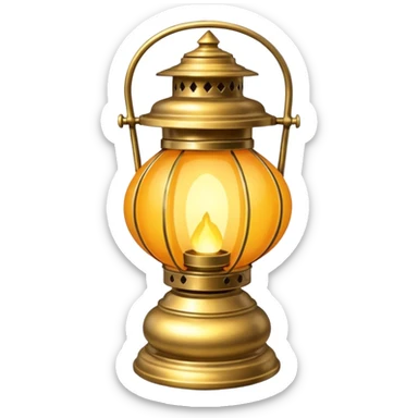 Desert Lantern sticker
