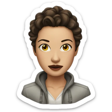 skin of a killer bella sticker