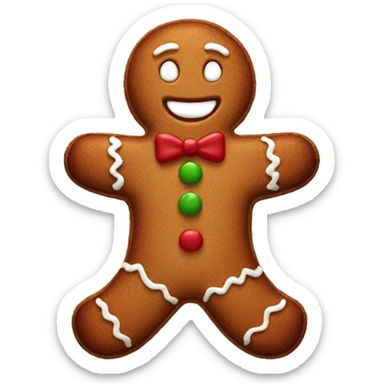 gingerbread  sticker