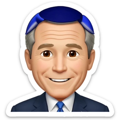 George W. Bush sticker