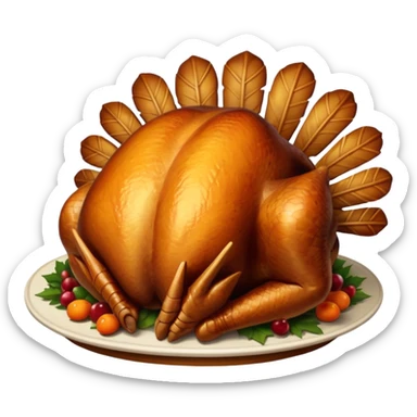 HAPPY THANKSGIVING! sticker