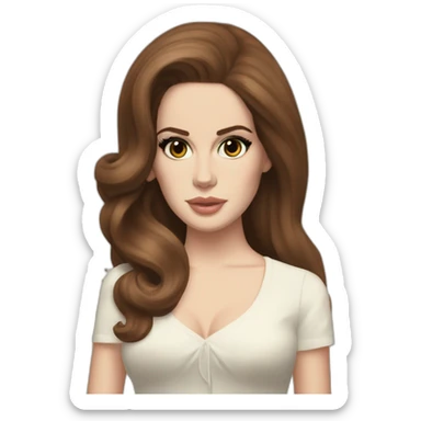 lana del rey born to die sticker