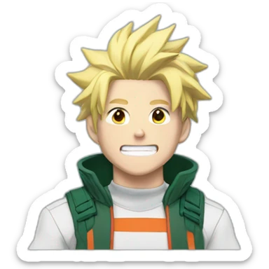My hero academia sticker