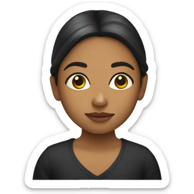 Straight and güera girl sticker