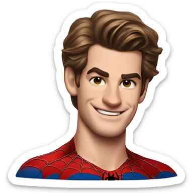 andrew garfield spiderman sticker