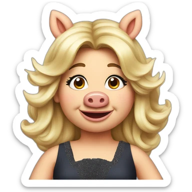 Miss Piggy sticker