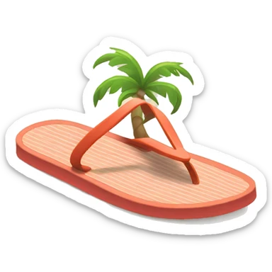 flip flops sticker