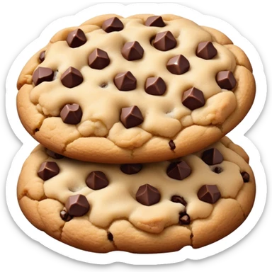 Crumble cookie sticker