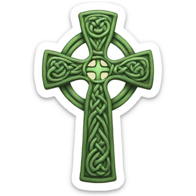 celtic cross sticker