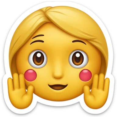 Pretty please sticker