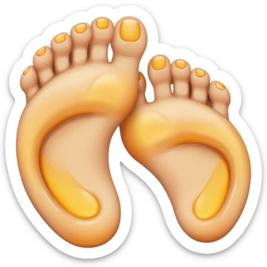 feet hurting sticker