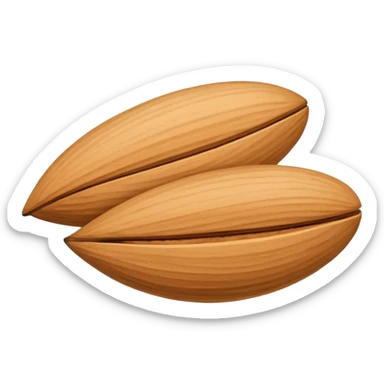 Almond sticker