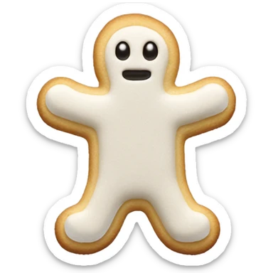 frosted animal cracker  sticker