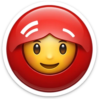 icono de ubicacion color rojo sticker