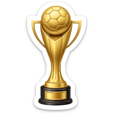 world cup trofeo sticker