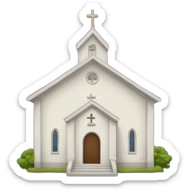 church cross sticker
