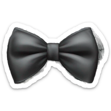 Disco ball with bow tie sticker