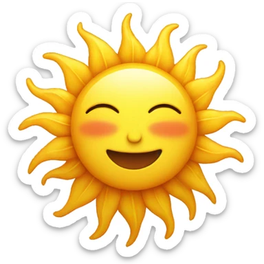 sun sticker