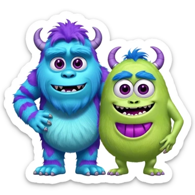 Monsters Inc sticker