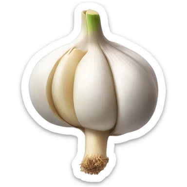 garlic clove sticker