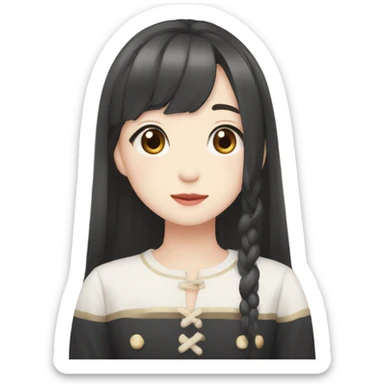 wonyoung from ive in love dive era sticker