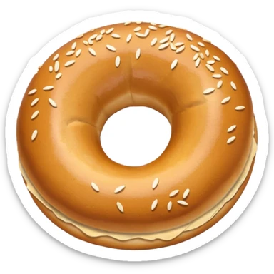 bagel sticker