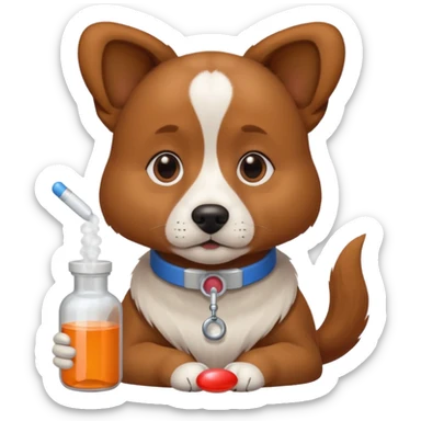 dog Medication Schedule sticker