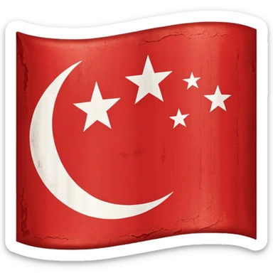Ottoman Empire Flag sticker