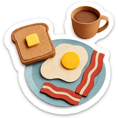 breakfast sticker