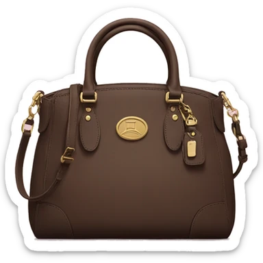 coach handbag sticker