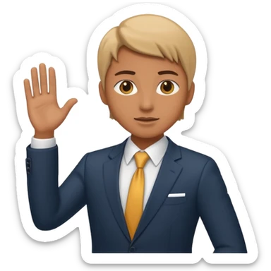 Report to the supervisor sticker