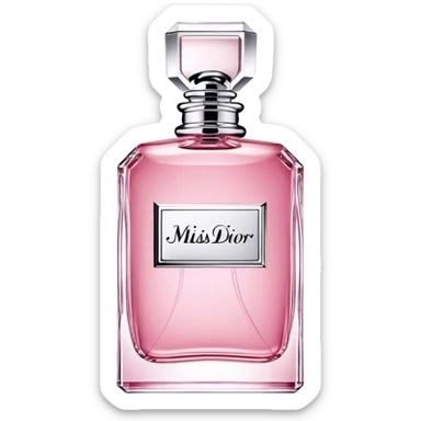 Miss Dior perfume sticker