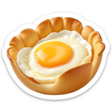 3D rendered Hong Kong egg puffs (鸡蛋仔) torn open showing fluffy interior, authentic bubble pattern, hyper-realistic texture contrast between crispy exterior and soft inside, glossy bubbles sticker