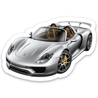 porshe 918 spyder sticker
