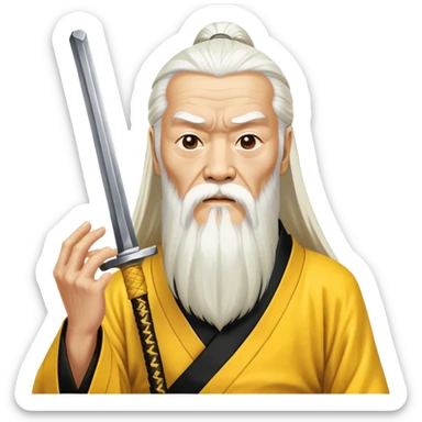 pai mei kill bill beard sticker