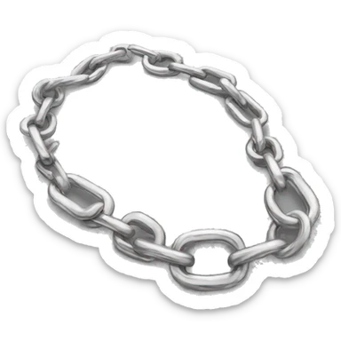 chain Silver sticker