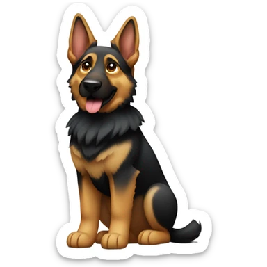 German shepherd  sticker