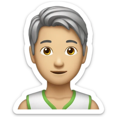 Wasian pride sticker