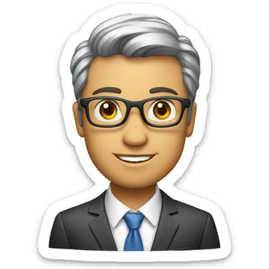 tech ceo of an ai company sticker