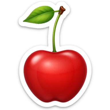cute cherry sticker