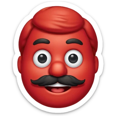 elmo hitler? sticker