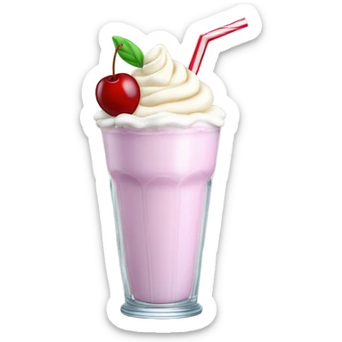 Milkshake sticker