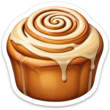 Cinnamon bun sticker