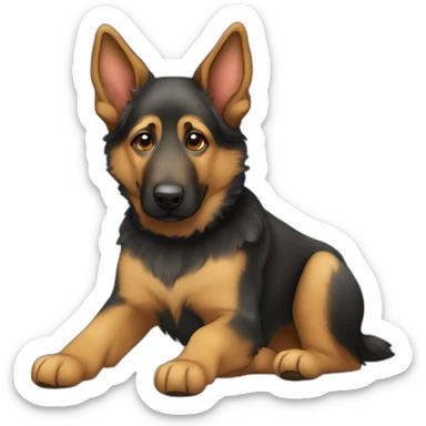 Ruby berger allemand sticker