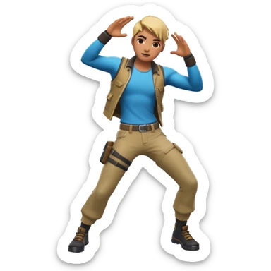 67 Fortnite emote sticker