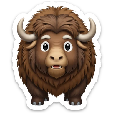 Musk Ox sticker