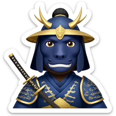 Samurai Strategist sticker