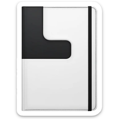 I want you to create a notebook with this cover sticker