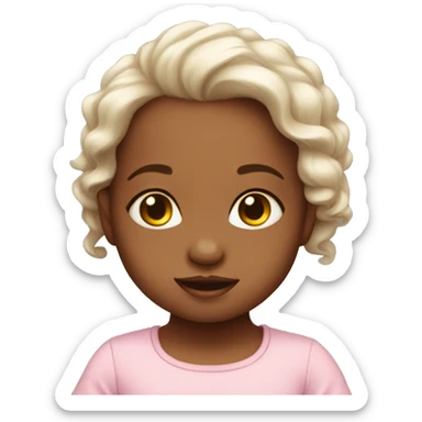 Baby girl Emilia sticker