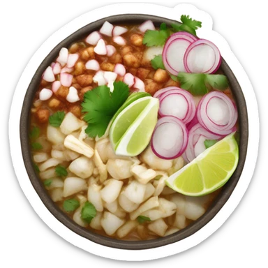 Pozole bowl sticker